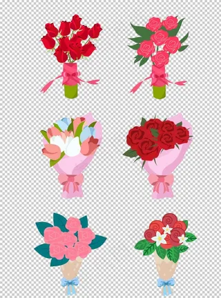 花束花捧免抠素材图片
