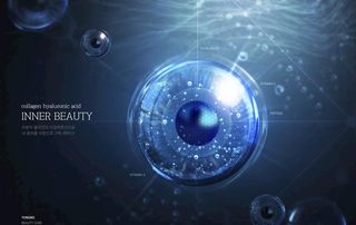 DNA细胞合成图片