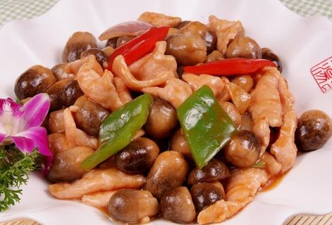 鲜菇炒牛肉图片 鲜菇炒牛肉图片