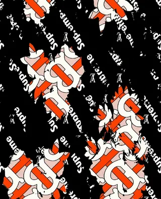 链条 豹纹 设计 大牌 图案图片