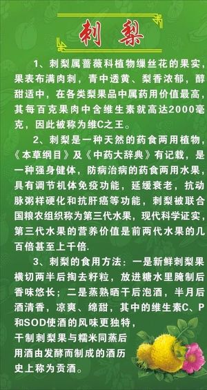 刺梨简介 水果图片