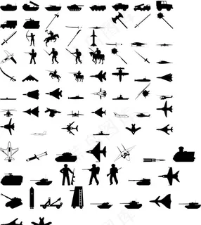 各种飞机坦克骑士刀枪标志图片 各种飞机坦克骑士刀枪标志图片