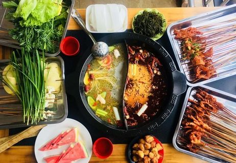 串串香火锅图片