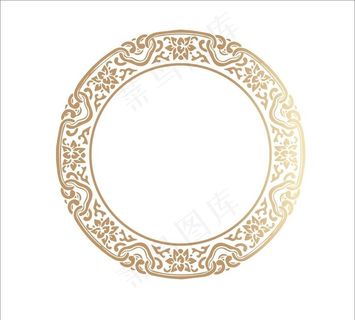 圆花边图片