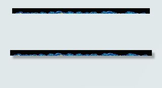 蓝色祥云边框图片