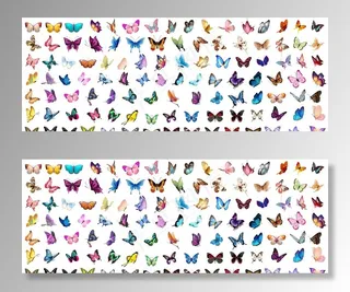 新 北欧简约蝴蝶图片