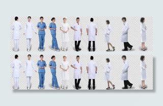 医护人员人物素材图片