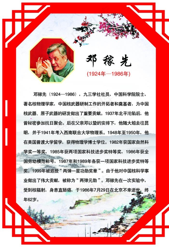 名人简介图片(5000X7000(DPI:254))psd模版下载