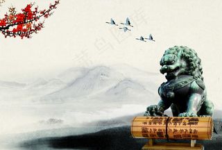 中国风背景图图片