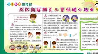 新冠肺炎儿童保健小知识图片