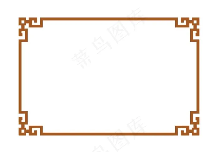 中国风 边框图片ai矢量模版下载