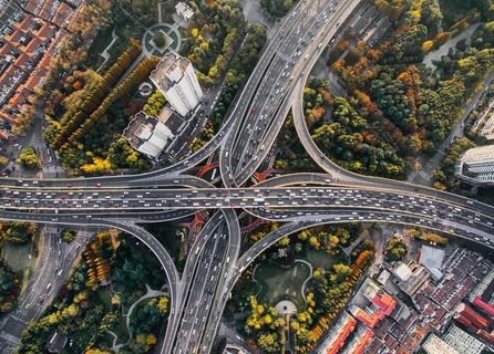 高速公路立交桥图片