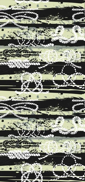 墨迹笔刷绳子四方连续底纹图片