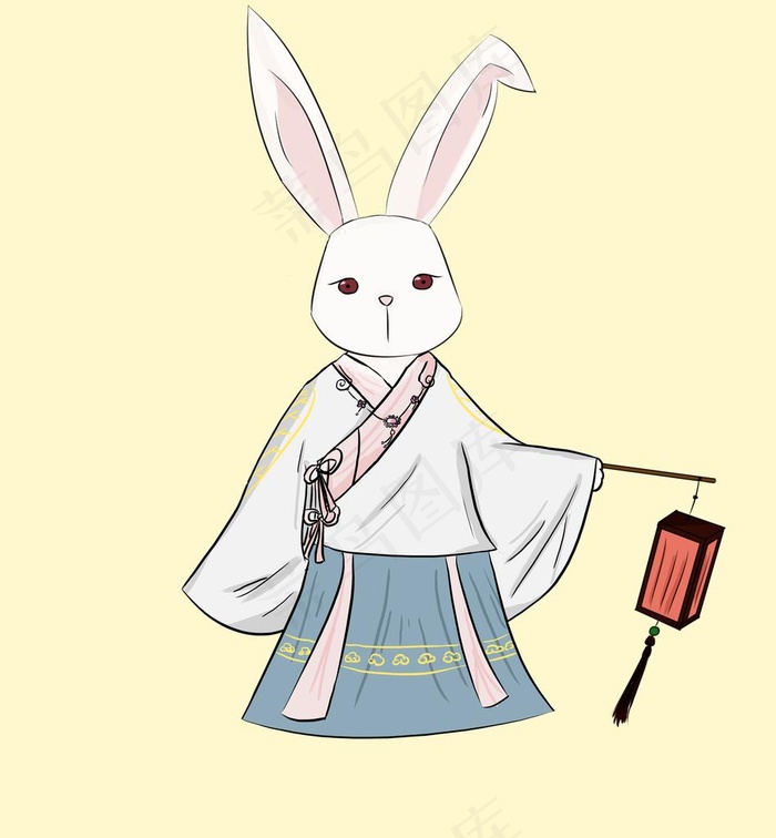 卡通兔子图片