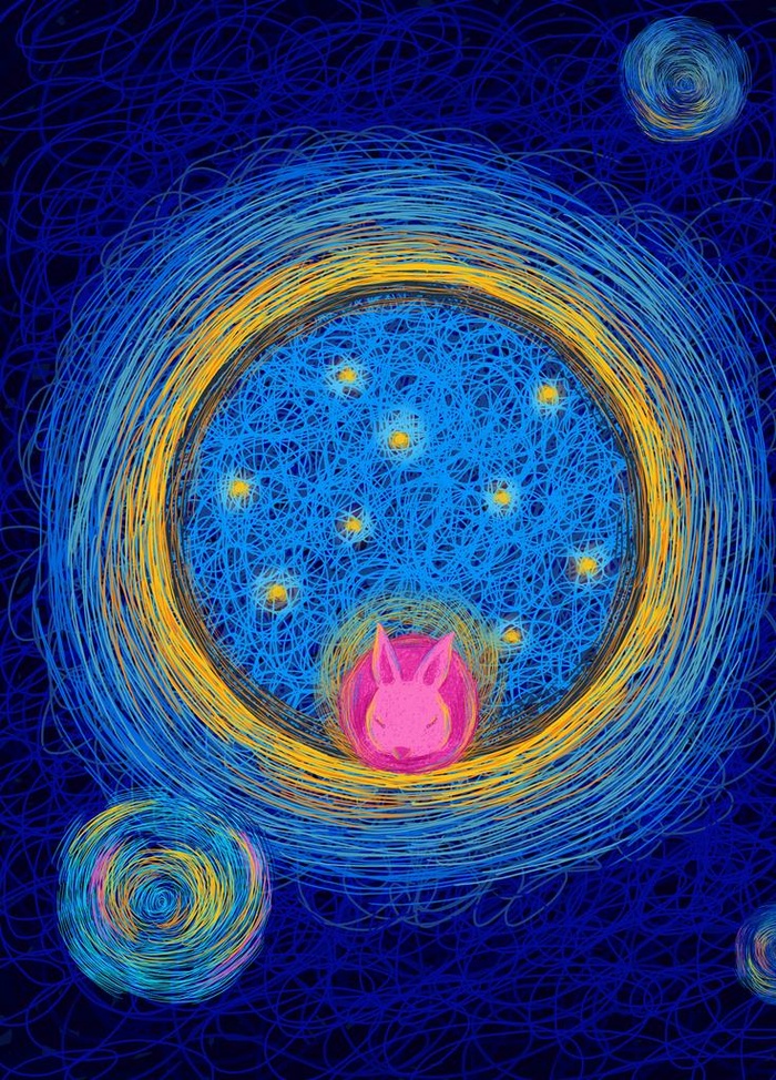 唯美浪漫儿童插画图片