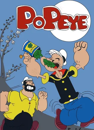 大力水手和布鲁托图片