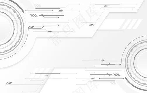 白色科技背景图片