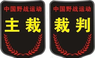 中国野战运动臂章图片