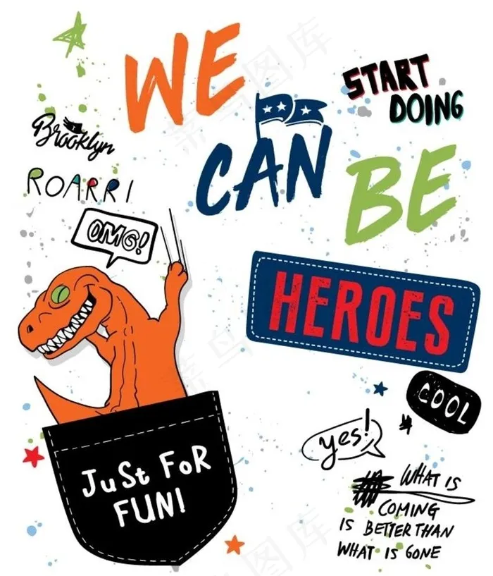 恐龙二十八图片eps,ai矢量模版下载