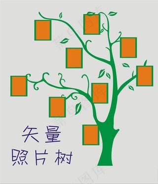 照片树图片