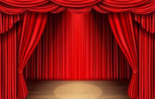 舞台帷幕图片