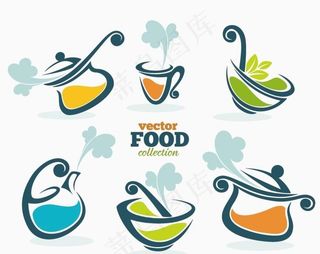 茶馆咖啡店奶茶店logo图标志图片