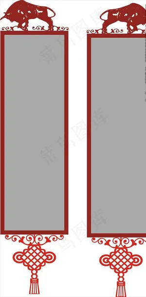 灯杆旗造型图片