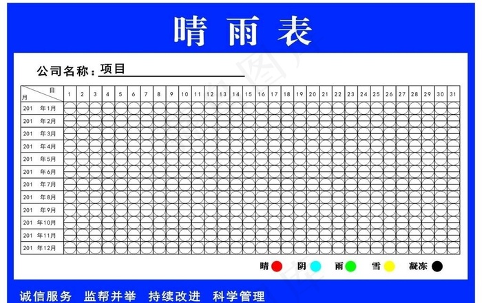 晴雨表图片cdr矢量模版下载