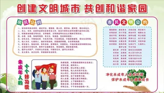 社区宣传栏图片