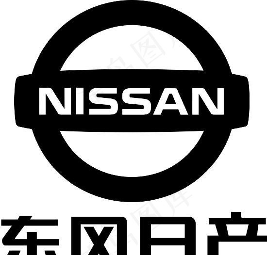 东风日产标志图片cdr矢量模版下载
