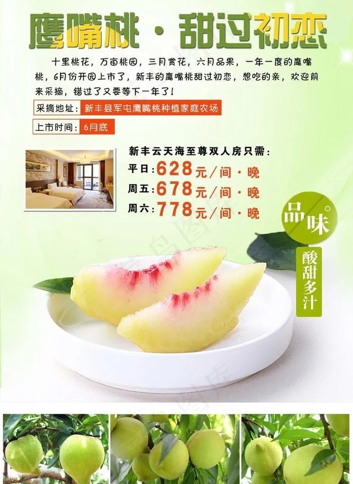 鹰嘴桃，甜过初恋图片