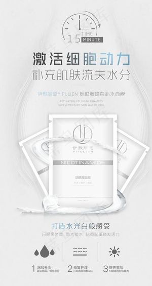 护肤品海报图片