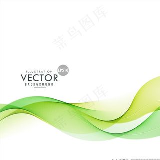 绿色封面线条背景图片