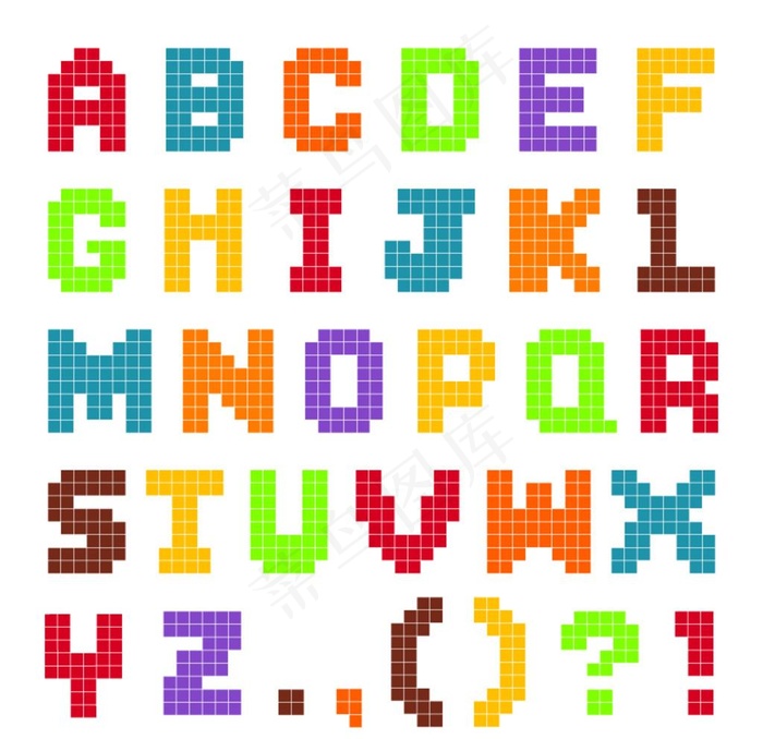 字母设计图片eps,ai矢量模版下载