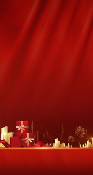 地产开盘 地产认筹 地产红色背图片