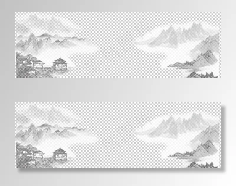 古风山水图片