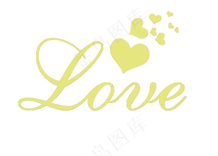 LOVE爱图片psd模版下载