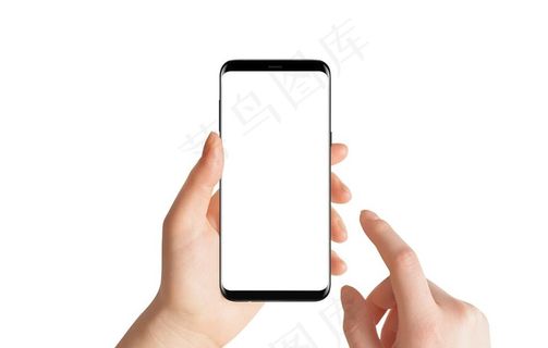 拿手机的手势图片