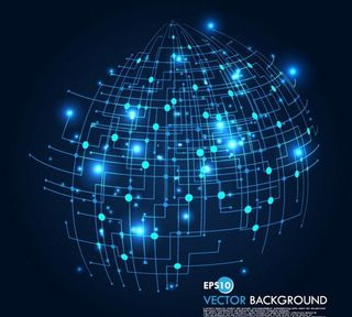 星球科技线图片