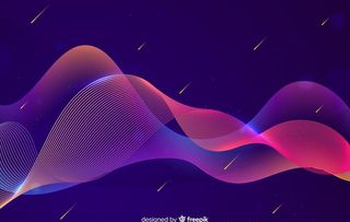 曲线抽象背景图片