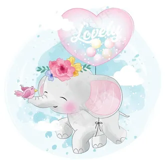 卡通大象图片 卡通大象图片