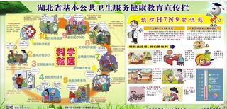 公共卫生宣传栏图片