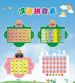 声母韵母表图片