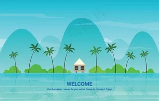 户外大气风景图片