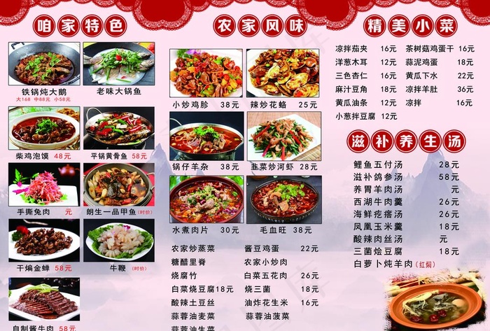 菜单炖大鹅图片