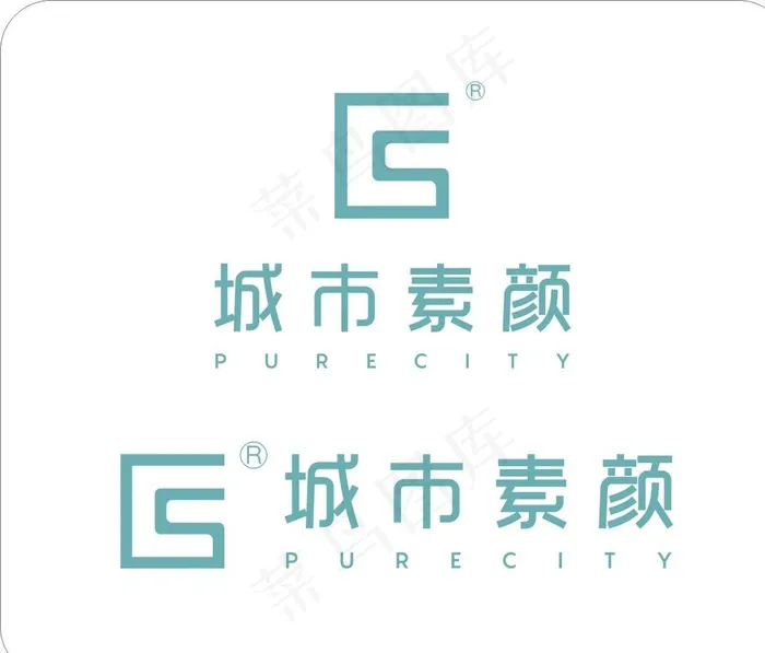 城市素颜logo图片cdr矢量模版下载