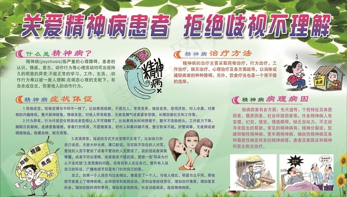 精神病图片(6000X3600(DPI:76))psd模版下载