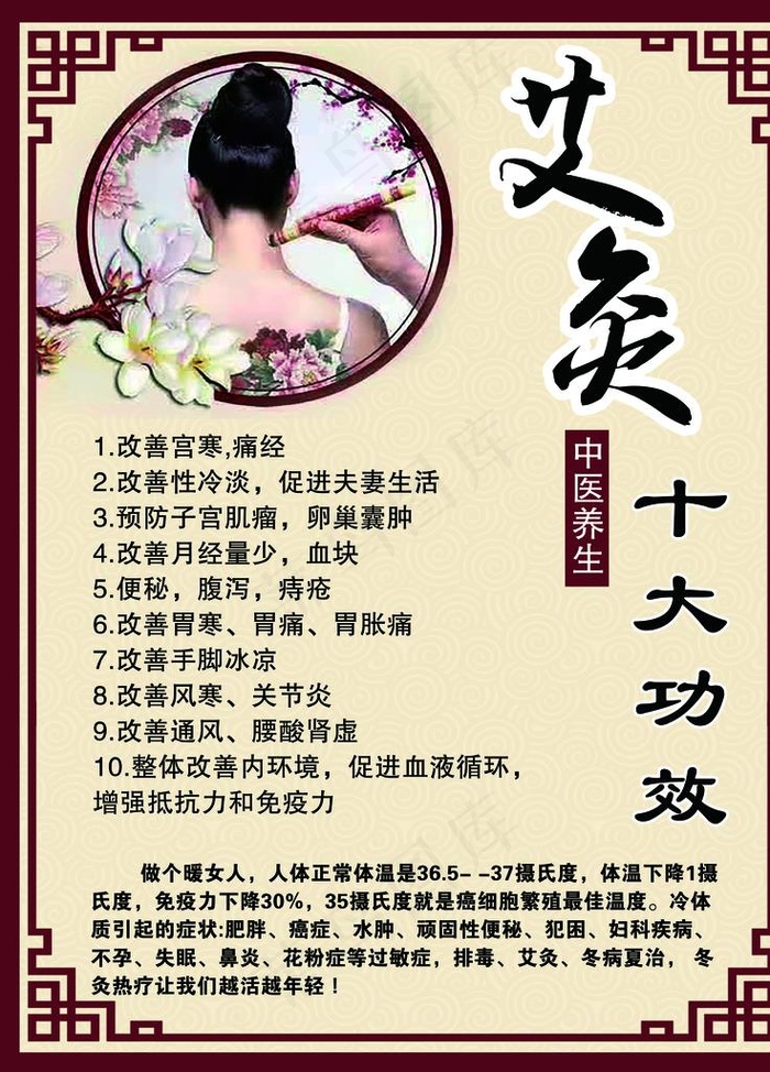 艾灸图片