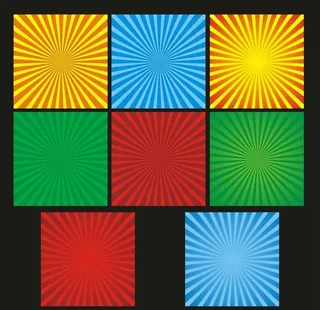 放射线背景图片