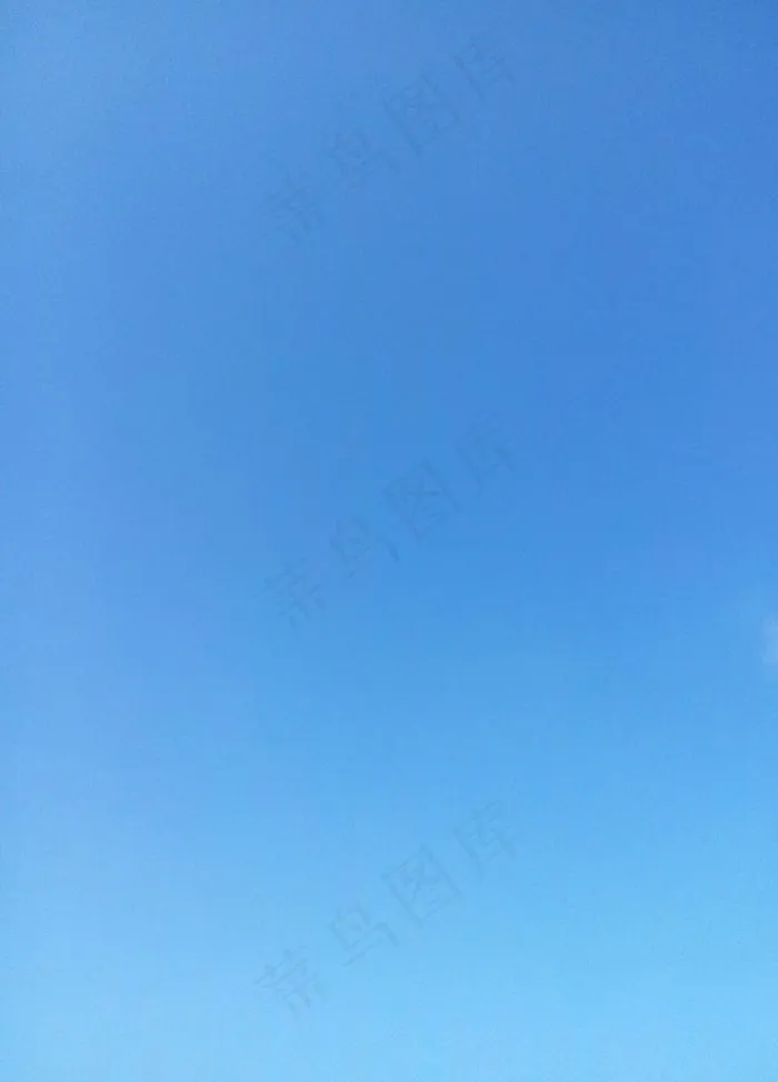 蔚蓝的天图片